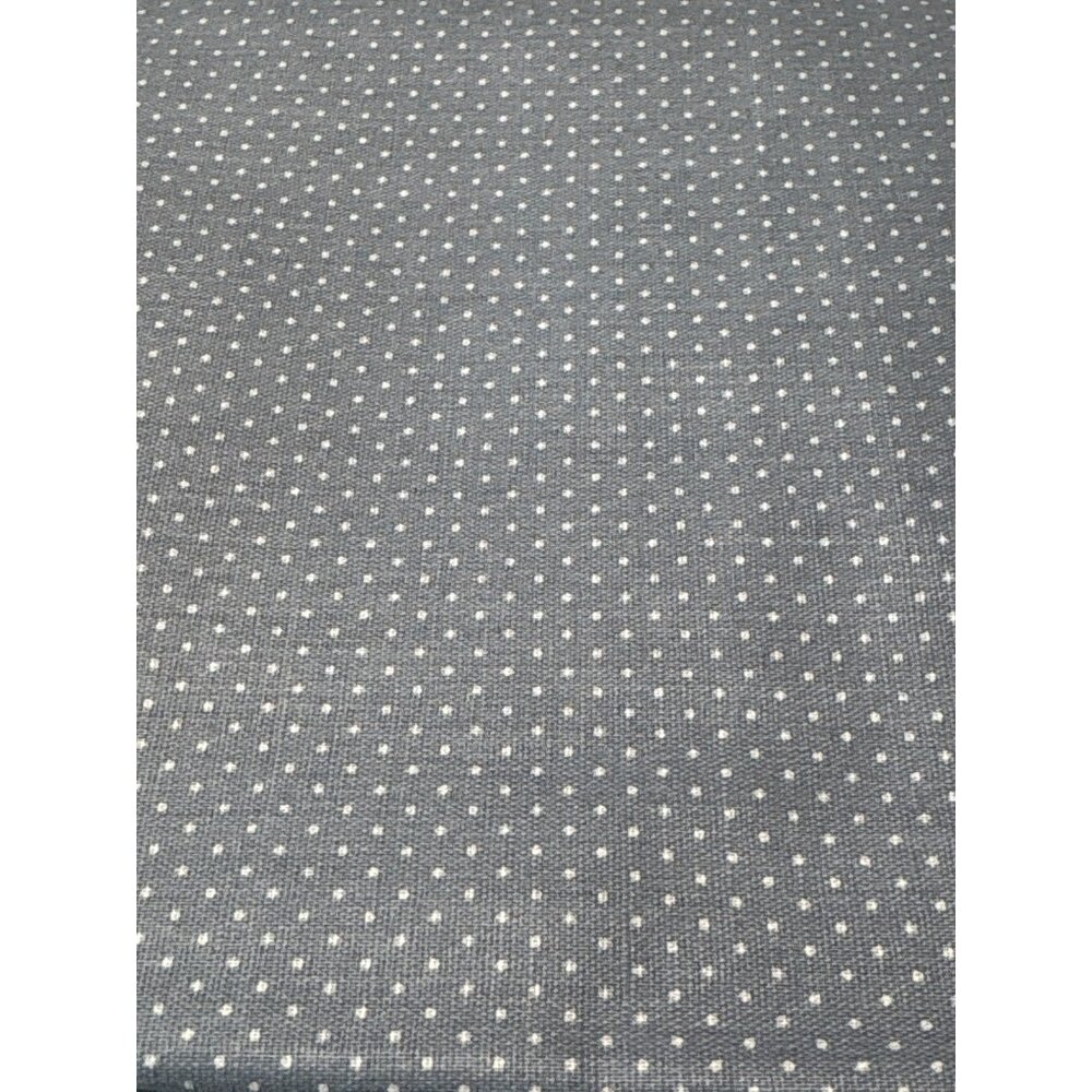 Blue Polka Dot Cotton Fat Quarter 18" x 22" Quilting Craft Fabric Piece